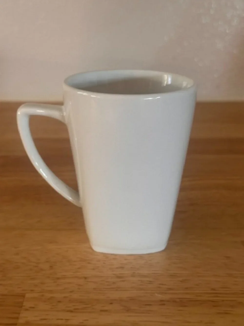 Pottery Barn | Set of 4 Mugs Great White Collection Slightly Squared 12 Oz
